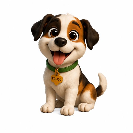 Frijol, el perro de Lalo