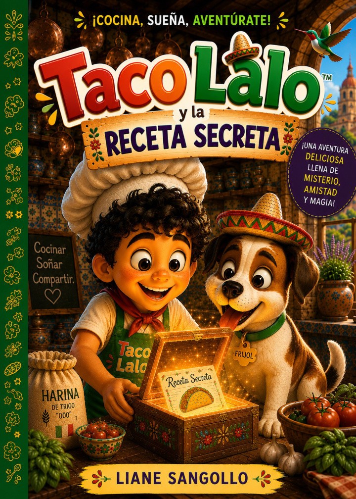 Portada del libro TacoLalo y la Receta Secreta